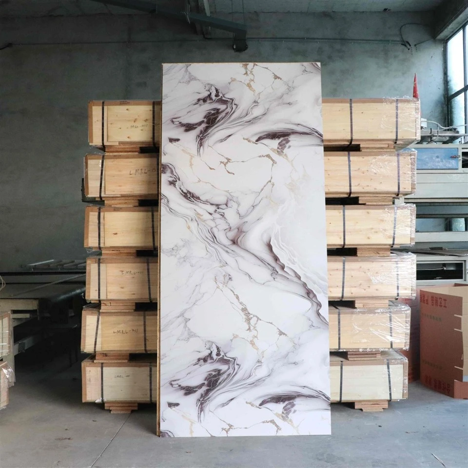 Modern PVC UV Wall Panel Waterproof factory